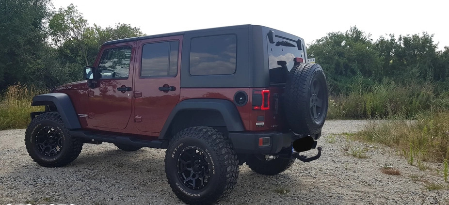 Jeep Wrangler cena 112000 przebieg: 225193, rok produkcji 2008 z Głogów małe 106